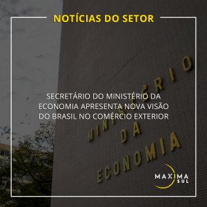 Secretário do Ministério da Economia apresenta nova visão do Brasil no Comércio Exterior